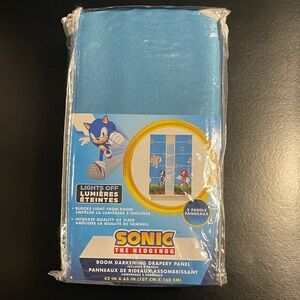 Sonic the Hedgehog Room Darkening Drapery Panel
